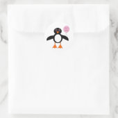 Bébé rose mignonne Stickers Penguin fille (Sac)