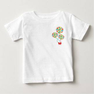 Bébé Rouge, rusé, t-shirt ballon pour enfant