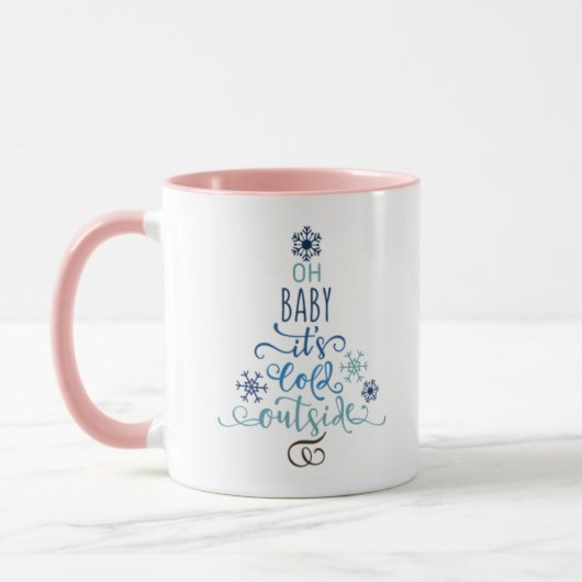Bébé sa tasse extérieure froide (Gauche)