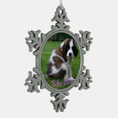 Bébé Saint Bernart 2013 Ornement (Gauche)