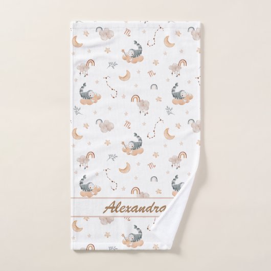 Bébé Scorpio | Intense et douce pour les petites s (Serviette à main)