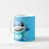 Bébé Shark Coffee Mug (Devant gauche)
