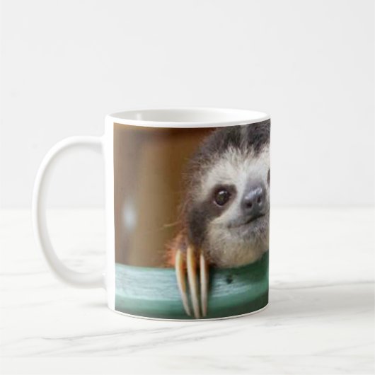 Bébé Sloth Mug (Gauche)