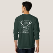 Bébé son froid à l'extérieur sweatshirt de tête de (Dos entier)