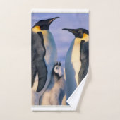 Bébé son froid dehors pingouin (Serviette à main)