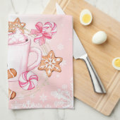 Bébé son froid dehors Serviettes de cuisine (Quart Plié)