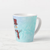 Bébé son froid dehors Snowman Mug (Angle droit)