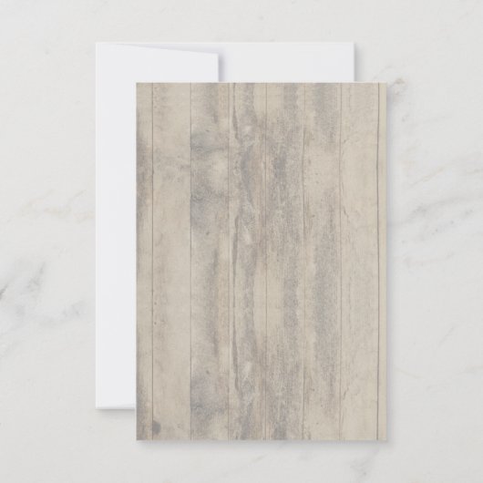 Bébé souffle et fleurs bordeaux RSVP rustique (Dos)