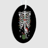 Bébé squelette mignon Grossesse de maternité de No (devant)