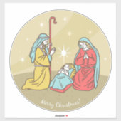 Bébé Sticker Jésus (Feuille)