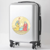 Bébé Sticker Jésus (Sur valise)
