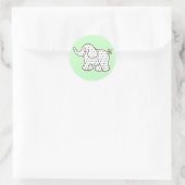 Bébé Stickers Eléphant (Sac)