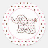 Bébé Stickers Eléphant (Devant)