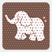 Bébé Stickers Eléphant (Devant)