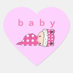 Bébé Stickers Polkadot Baby