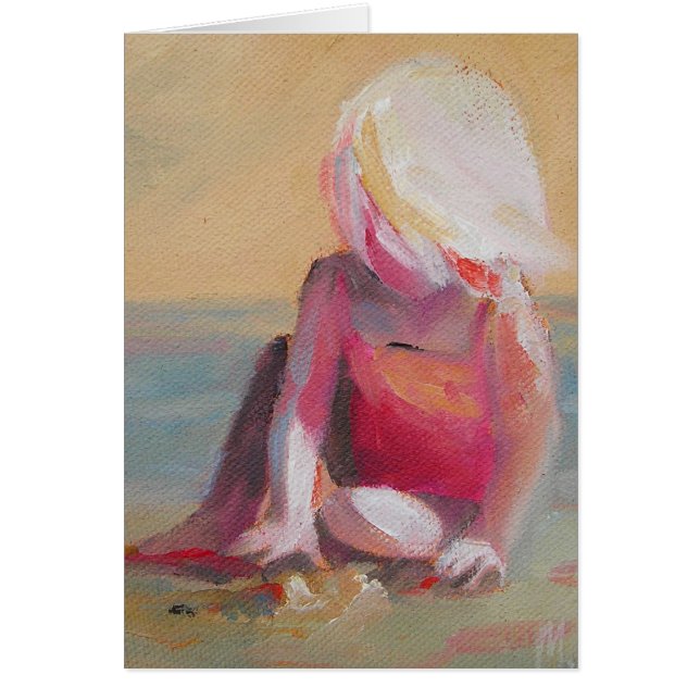 bébé sur la plage (Devant)