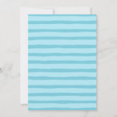 Bébé Surfeur | Invitation à une Baby Shower (Dos)