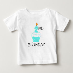 Bébé T-shirt 2e anniversaire pour enfants
