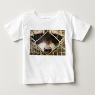 Bébé T-shirt à volants pour tout-petit avec un raton la