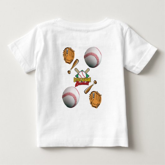 Bébé T-shirt Baseball (Dos)