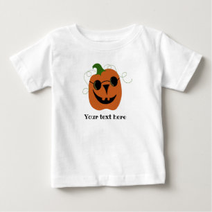Bébé T-shirt Citrouille Halloween pour enfants
