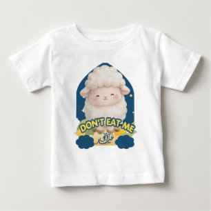 Bébé T-shirt drôle "Ne me mange pas" pour tout-petit po