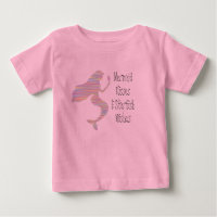 T-shirt graphique Mermaid Kisses pour enfants