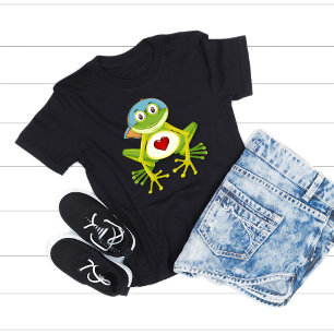 Bébé T-shirt grenouille pour garçon lunaire