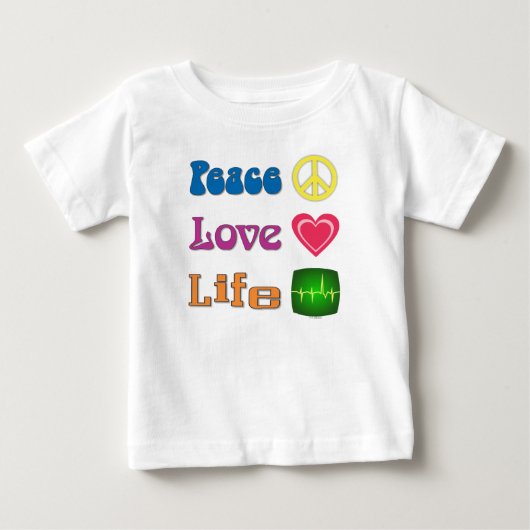 Bébé T-shirt ou body pour bébé. (Devant)
