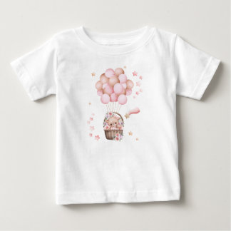 Bébé T-shirt ours en peluche mignon pour filles