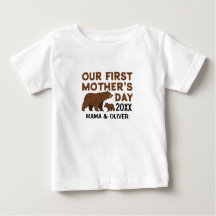 T-Shirt personnalisé pour maman et enfant