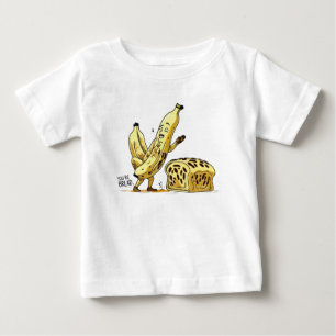 Bébé T-shirt pour enfant à la banane et au pain