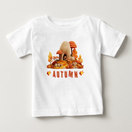 Bébé T-shirt pour enfants d'automne (Devant)