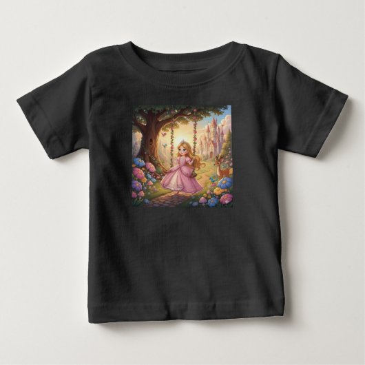 Bébé T-Shirt pour filles (Devant)