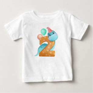 Bébé T-shirt pour le 2ème anniversaire de l'enfant