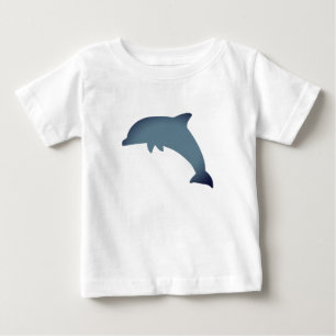 Bébé T-Shirt pour les Amoureux de Poissons et de Chiens