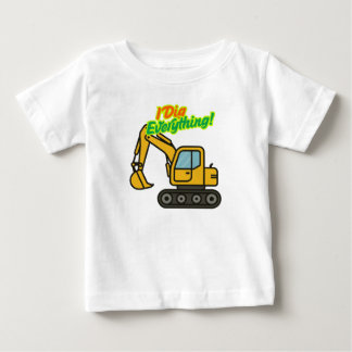 Bébé T-Shirt pour les enfants de l'excavatrice mignonne