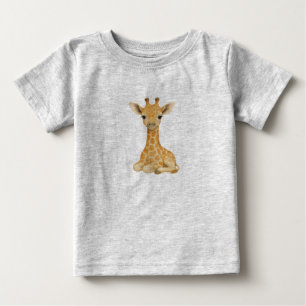 Bébé T-shirt pour tout-petit à motif girafe