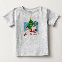 T-shirt pour tout-petit à thème de Noël