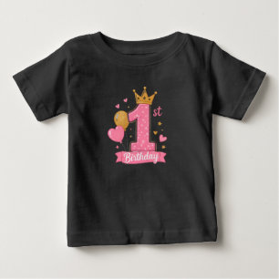 Bébé T-shirt pour tout-petit Couronne de princesse pour