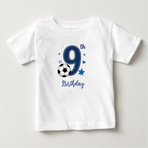 Bébé T-shirt pour tout-petit pour son 9e anniversaire d