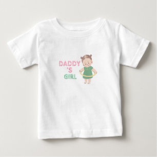 Bébé T-shirt pour tout-petits "Fille à papa"