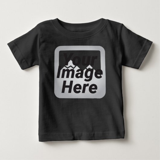 Bébé T-shirt raglan 3/4 pour bébés (Devant)