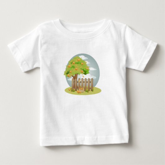 Bébé T-shirt Ruffle pour nourrissons (Devant)