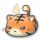 Bébé Tiger Vinyl Sticker (Devant)