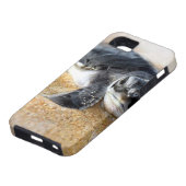 bébé-tortue. coque iphone (Bas)