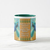 Bébé Tortue de mer Mug (Centre)