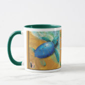 Bébé Tortue de mer Mug (Gauche)