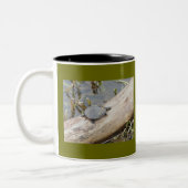 Bébé Tortue peinte Mug (Gauche)