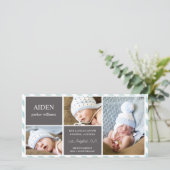 BÉBÉ TOUS LES JOURS | FAIRE-PART DE NAISSANCE (Debout devant)